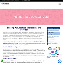 Get A Complete Solution for Asp.Net Web Development Services