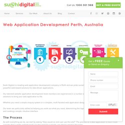 Web Application Development Perth, Australia