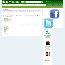 ecommerce: Blogs, Photos, Videos and more on Technorati