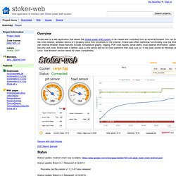 stoker-web - Web application to interface with Stoker power draft system
