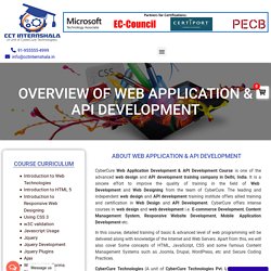 web application api development training in delhi Noida Gurgaon Ghaziabad NCR