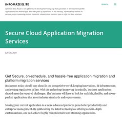 Secure Cloud Application Migration Services