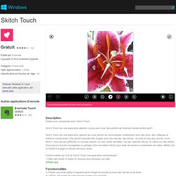 Application Skitch Touch pour Windows dans Windows Store
