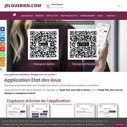 Application Etat des lieux sur tablette et smartphone Jelouebien