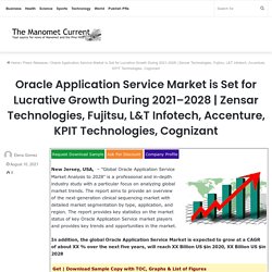 Zensar Technologies, Fujitsu, L&T Infotech, Accenture, KPIT Technologies, Cognizant – The Manomet Current