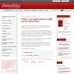 Futur !, une application de veille sur les innovations