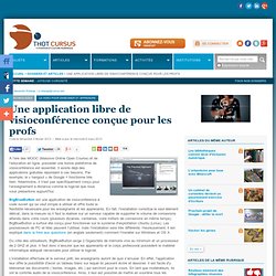 BigBlueButton : application libre de visioconférence....