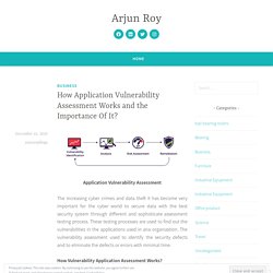 How Application Vulnerability Assessment Works and the Importance Of It? – Arjun Roy
