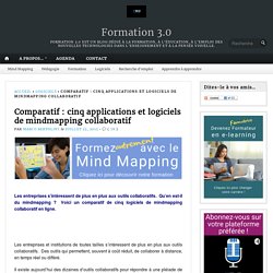 Comparatif : cinq applications et logiciels de mindmapping collaboratif – Formation 3.0