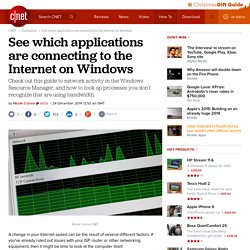 See which applications are connecting to the Internet on Windows - CNET