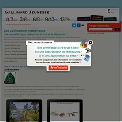 Gallimardjeunesse - Les applications numériques