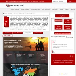 Oil and Gas Cloud Applications Market Size, Share and Growth Forecast 2027