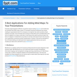 5 Best Applications For Adding Mind Maps To Your Presentations