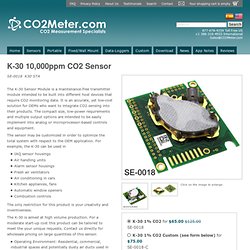 CO2 Meter - CO2 sensor for OEM applications. Quantity pricing. In stock - Sensor by Senseair
