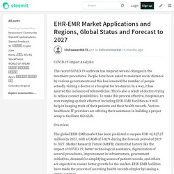 EHR-EMR Market Applications and Regions, Global Status and Forecast to 2027