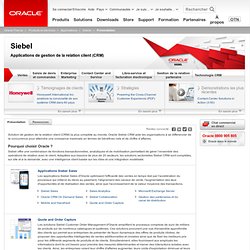Oracle - Siebel