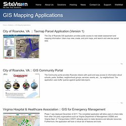 GIS Mapping Applications
