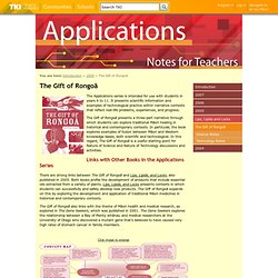 Applications - Teachers' Notes