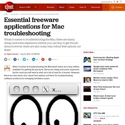 Essential freeware applications for Mac troubleshooting