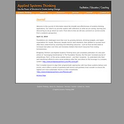 Applied Systems Thinking / Journal