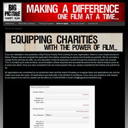 Big Picture Charity Films