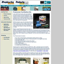 The easy to apply DIY Protectakote truck bed & van liner kit