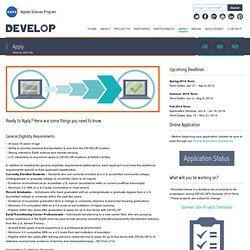 Apply to DEVELOP