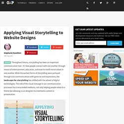 Applying Visual Storytelling to Website Designs