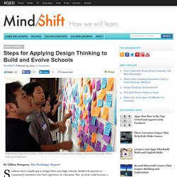 Steps for Applying Design Thinking to Build and Evolve Schools