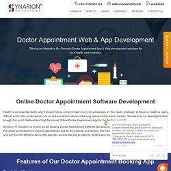 Take Your Clinic Business Into Next Level with Doctor Booking App