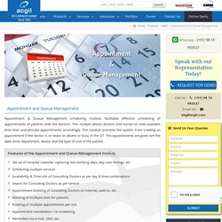 Doctor Appointment Management, Hospital Information System