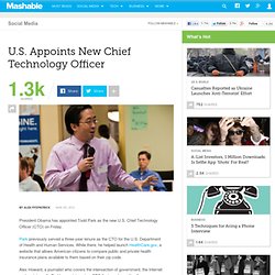 U.S. Appoints New Chief Technology Officer