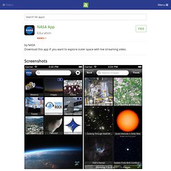 NASA App - iOS app from NASA Ames Research Center