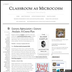 Literary Appreciation + Literary Analysis: A Course Plan « Classroom as Microcosm