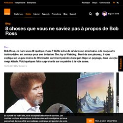 Bob Ross vous apprend à peindre et… à bien dormir