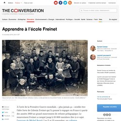 Apprendre à l'école Freinet