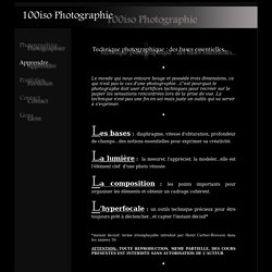 Apprendre à photographier