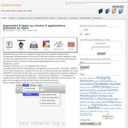 Apprendre à taper au clavier
