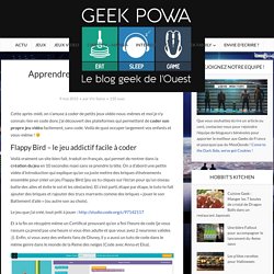 Apprendre à coder son propre jeu vidéo 1/2 - Geek Powa