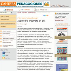 Apprendre ensemble en EPS