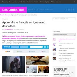 Apprendre le français en ligne avec des vidéos