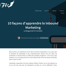 10 façons d'apprendre le Inbound Marketing