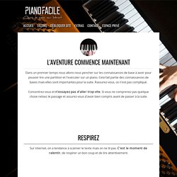 Apprendre les notes du piano [Leçon 1] - PianoFacile