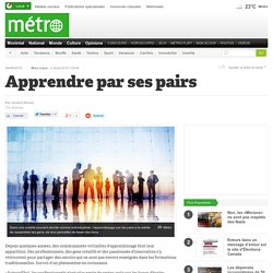 Apprendre par ses pairs