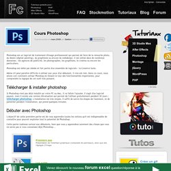 Apprendre à utiliser Photoshop pour les nuls - tutoriel pour débutants