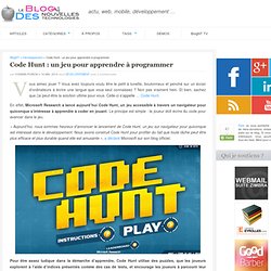 Code Hunt : un jeu pour apprendre à programmer