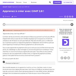 Apprenez à créer avec GIMP 2.8 !