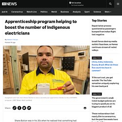 Apprenticeship program helping to boost the number of Indigenous electricians