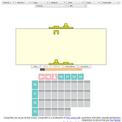 Cargo-Bot pour l'apprentissage de l'algorithmique