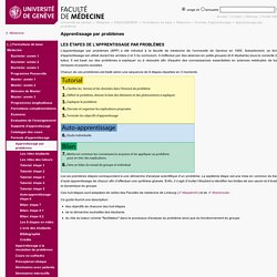 ENSEIGNEMENT - Apprentissage par problèmes